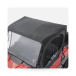 Pioneer 1000-3P Fabric Roof / Rear Panel (Black)